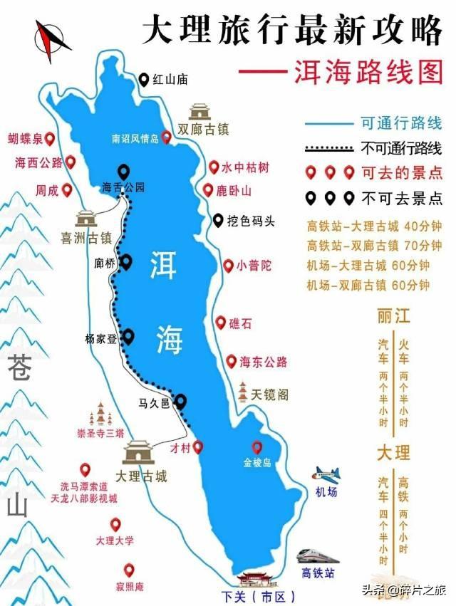 大理洱海文案高级励志(大理洱海发朋友圈文案)