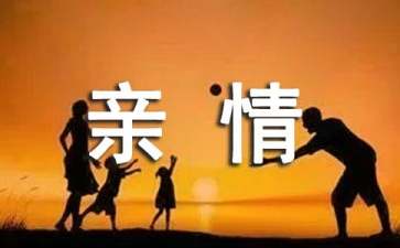 【精选】亲情的作文300字三篇