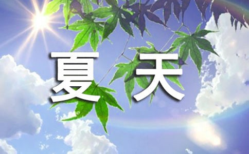 实用的夏天一年级作文400字3篇