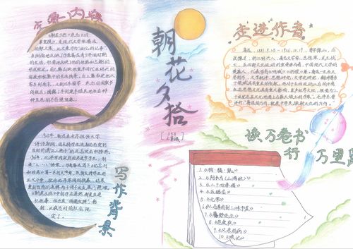 读经典 期未来 长治九中358班《朝花夕拾》阅读手抄报特辑