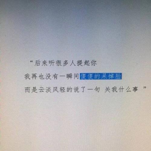 诗意情话短句8字